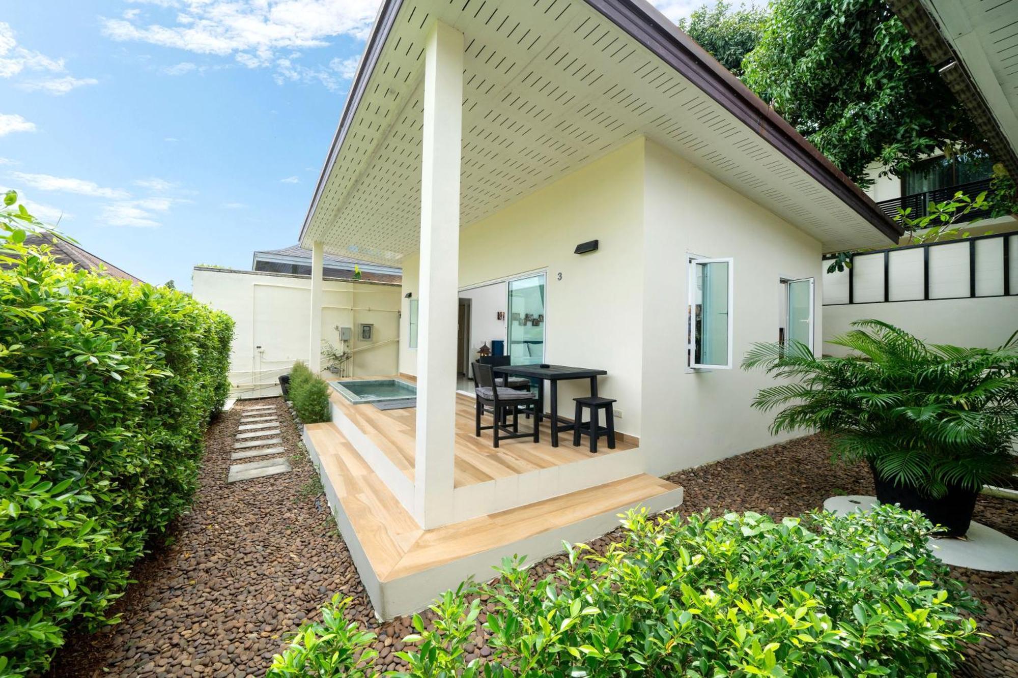 Oxavia Garden Oasis In Nai Harn - Your Private Tropical Garden With 3 Cabins And Jacuzzi Rawai المظهر الخارجي الصورة