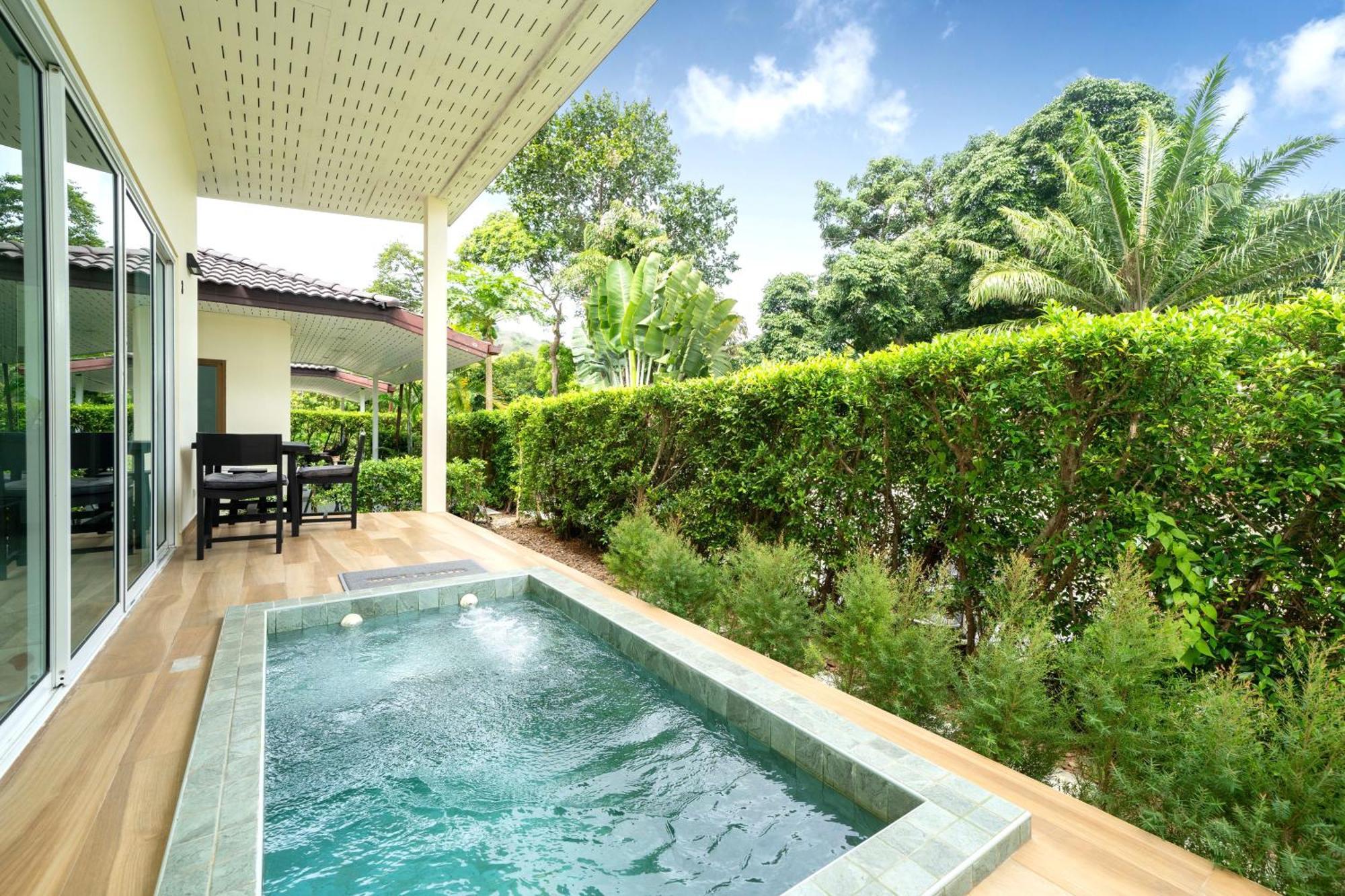Oxavia Garden Oasis In Nai Harn - Your Private Tropical Garden With 3 Cabins And Jacuzzi Rawai المظهر الخارجي الصورة