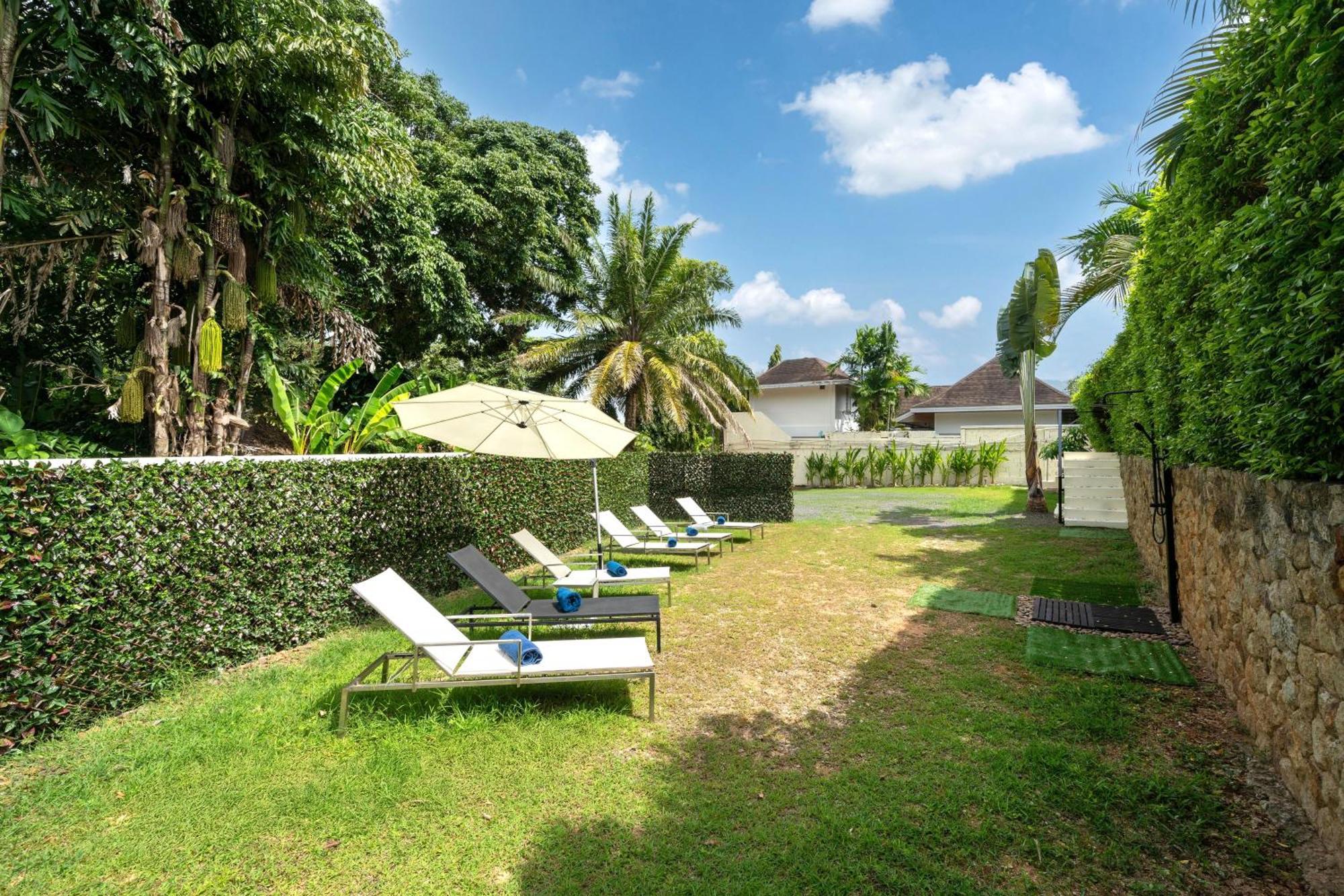 Oxavia Garden Oasis In Nai Harn - Your Private Tropical Garden With 3 Cabins And Jacuzzi Rawai المظهر الخارجي الصورة