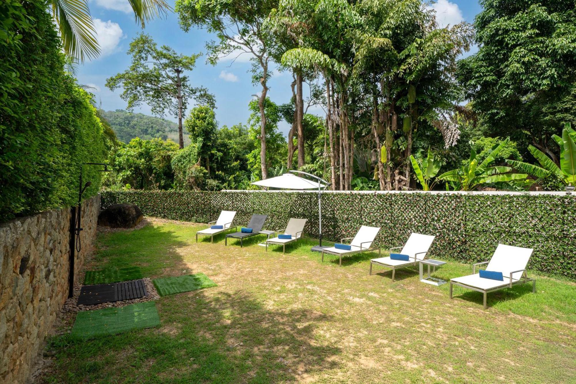 Oxavia Garden Oasis In Nai Harn - Your Private Tropical Garden With 3 Cabins And Jacuzzi Rawai المظهر الخارجي الصورة